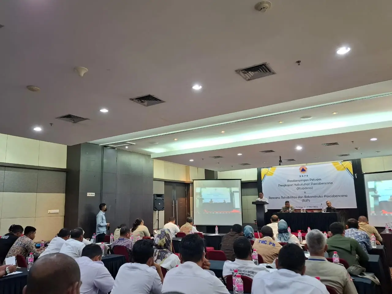 BNPB Tingkatkan Kemampuan Tim Jitupasna dan R3P Wilayah Provinsi Malut